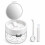False Teeth Storage Container, 3‑in‑1 Travel Retainer Soaking Pot for Cleaning with Mirror for Cleaning Bath 1