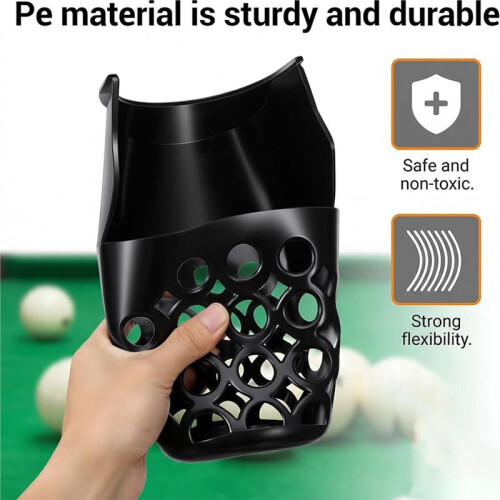 6Pcs Replacement Pool Table Pockets Extended Billiard  Baskets Billiard Pool Table Pockets Table Accessories 2