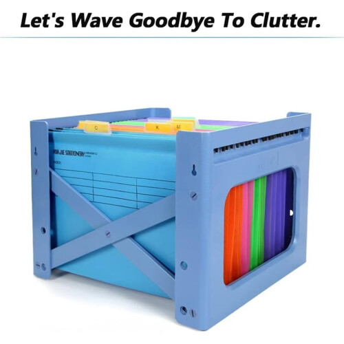 12Pcs A4 Suspension Files Hanging File Folder for Home, School & Workplace File Organization 2