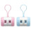 2pcs Knitting Row Counters, Plastic Row Counter for Knitting, Easy to Use, Compact Design, 1