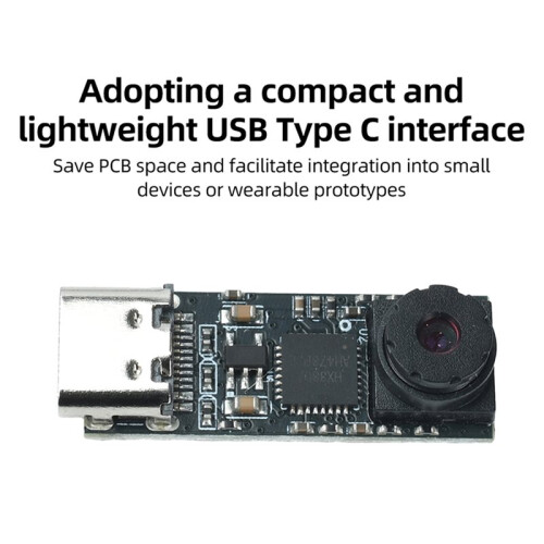 USB Type-C Camera Module for ESP32S3 720P 1280x720 1MP 65 Degrees for ESP32-S3 Development Board 2