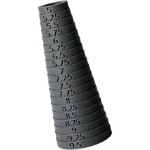 Bracelet-Size Mandrel with 5 to 9.5 Inch Markings Bracelet-Measuring Tool for Jewelry Makers Workshop and Counter Use