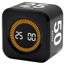 Minuteur Pomodoro Rotatif Préréglé, Minuteur de Productivité de Bureau, Outil de de Compte à Rebours pour L'Étude, le Travail en Cuisine A