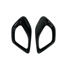 Fuel Tank Side Panel Vent Hole Mesh Grille for MT-10 2022-2024 Motorcycle Accessories Black