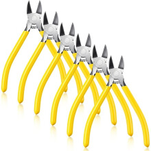 Alicate de Corte de Arame para Artesanato, Conjunto de 6 Peças, Alicate de Corte Diagonal de 6 Polegadas, Alicate de Corte Rente, Alicate de Corte