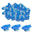 50pcs Solar Panel Mount Accessories - Anti-Loosening Connectors for Secure PV System Installation (3/8"-16) 1