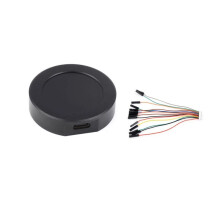 ESP32-C6 Ontwikkelingsbord met 1,28 Inch Rond LCD-Scherm (240x240), 16 MB Flashgeheugen, Type-C-Aansluiting met -Kaartsleuf, Wifi en voor