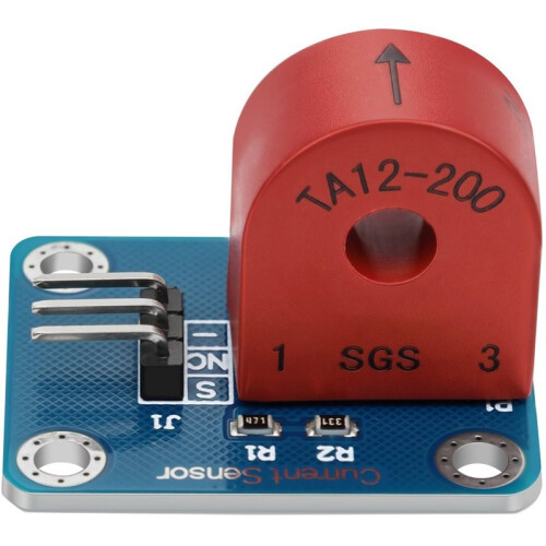 Wechselstromwandler / Transformator-Stromsensor (0-5 A) / Stromüberwachungssensormodul mit 3-Poliger Schnittstelle
