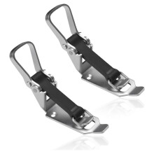 Suporte para Pá de 75 mm (2 Peças), com Rolamento de Travamento e Elástico, para Reboques, Caminhões e Máquinas de Construção.