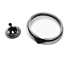 Replacement Lid and Frother Whisk Set for Aeroccino 4 Milk Frother, Coffee Milk Foamer Repair Accessory Kit