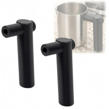 Ersatzgriff für Den Milchkännchen der für Luxe Cafe Milchaufschäumer-Maschine, 2er-Pack Griffreparaturset, für Milchkännchen der Kaffeemaschine