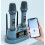 Microfono Wireless Portatile Ricaricabile con Batteria al Litio Integrata e  per Karaoke e Palcoscenici. 6