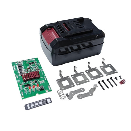 10Core Battery Storage Box Case for  18650 Power Tools Charging Board Nickel Strips Set Replacement Parts 1