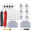 For  S8, S8  Robot Vacuum Mop Replaceable Spare Parts, Dust Bag, Side Brush, HEPA Filter 1