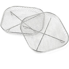 2 Pack Stainless Steel Rack for Air Fryer FN101 AS101 Air Fryer Accessories for ClearView 4-Quart
