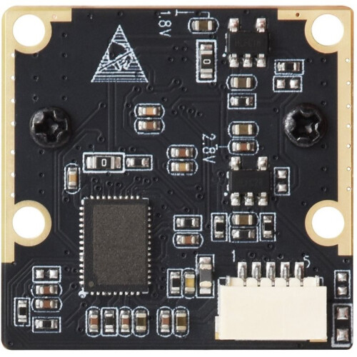 Module Caméra USB 5 MP OS05A20, Compatible avec les  USB 2.0, Microphone Intégré, Objectif Sans Distorsion avec Champ de Vision de 91,7 2