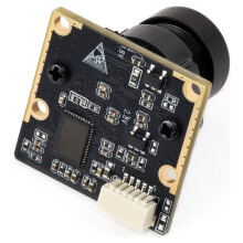 OS05A20 5MP USB Camera Module, Supports USB2.0 Port, Onboard Single Microphone, 91.7 FOV Distortion-Free Lens
