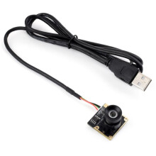 OS05A20 5MP USB Camera Module, Supports USB2.0 Port, Onboard Single Microphone, 91.7 FOV Distortion-Free Lens