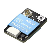 Receptor ELRS2.4GHz 868/900MHz RX de Código Aberto com Antena de 70mm para Drones de Corrida FPV RC