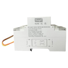Tuya WIFI Intelligent Circuit Breaker Photovoltaic Bidirectional Metering Timing Switching Electricity Single Phase