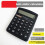 12 Digits Solar & Battery Dual Power Cleanroom-Grade Anti-Static Calculator for Electronics Workshops 3