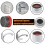 1set Faucet Aerator Flow-Limiting Insert - Suitable for Standard Bathroom Basin Faucets,Filters 4