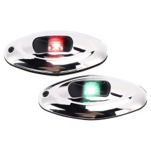 1 Set Marine-Navigationslicht, LED Grün-Rot Dual-Farbe, Geeignet für Schwimmende Docks und Als Navigationssignallichter