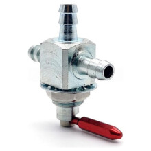 Two Way Fuel Shut-Off Valve for Exmark 1-633347 Hustler 745059 Scag 482212 Red Garden Repairing Replacement Accessories