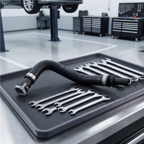 31319140 Water Coolant Pipe Hose for  V40  Country 2013-2015  Engine 1