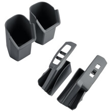 Front Side Door Pocket Tray+Rear Side Door Cup Holder Insert for 4Runner 2025 2026 Insert Organizer Accessories