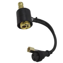 CO2 Welding Torch Connector Adapter for to Euro-Style MIG Welding Gun Conversion for Seamless Machine Upgrades