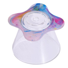 Rainbow Portable Coffee Maker Pour over Coffee Maker Coffee Dripper Brewer Glass Coffee Pot Decanter Home Coffee Filter