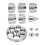 Coin  Making Tool with Reducing Plate,Reduction Die Set & Folding Cone,Includes Balls & 17 Degree Fold over Cone Kit 1