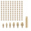 Heat Insert Nut Iron Tip Kit M3 Brass Thread Embedded Heat Insertion Tool for 3D Printer Soldering Iron Nozzle Repair 2