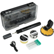 Cordless Digital Electric Soldering Iron Kit Soldering Pen Adjustable Temperature 180-480 Welding Repair Tool