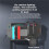 Wall Stand Dock for  2 Console Universal Storage Rack /OLED Consoles with Charging for Controllers 8