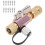 HVAC Valve Core Removal Tool with 12 Cores 1/4" Valve Core Remover - 5/16" System Connection for HVAC and AC System 1