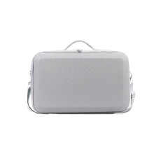 Schoudertas voor Neo 2 Fly More Combo Drone, PU-Leer, Schokbestendige Beschermhoes, Draagbare Opbergtas, Grijs