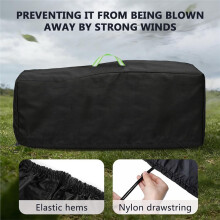 Tennis Stringing Machine Cover, with Reflective Handle and Dual-Direction Drawstring, Stringing Machine Cover