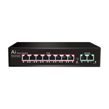 POE with 2 RJ45 8-Port 100Mbps POE Network DC24V Active POE