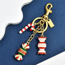 Gold Bag Charms for Handbags -Cute Purse Charms ,for Easy Attachment. Perfect As A Bag Accessories Charms, Keychain.