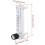 Multicolor Acrylic 3-30LPM LZQ-7 Oxygen Air Gas Flowmeter with Control Valve for Oxygen Adjustable 7
