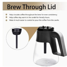 Vervangend Schroefdeksel voor 50 Oz Koffiepotten. Soepel Schenken, Gemakkelijk Schoon Te Maken.