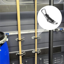 2 Pieces Shovel Holder 75 mm,Locking Bearing with Elastic Band, Handle Holder,for Trailers,Trucks,Construction Machinery