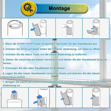 Lot de 15 Sacs Aspirateurs VCA-ADB952 pour Bespoke - Compatibles avec les Modèles pour VS20A95 / VS20B95. Durables.