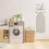 Ironing Board Hanger Wall Mount, Iron Board Wall Holder, Sewing, Laundry Room Organization,Shaped Space Saving 2