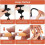 Practice Hand for Nails,Nail Tips Flexible Training Hand Nail Art Hand Tools Adjustable False Finger Nails Nail Manicure 5