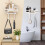 Ironing Board Hanger Wall Mount, Iron Board Wall Holder, Sewing, Laundry Room Organization,Shaped Space Saving 7