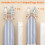 Ironing Board Hanger Wall Mount, Iron Board Wall Holder, Sewing, Laundry Room Organization,Shaped Space Saving 4