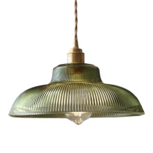 Retro Nordycka Lampa Wisząca Ze Szkła - Żyrandol w Stylu Vintage, Industrialny, do Sypialni, Salonu, Jadalni, Baru, Kawiarni